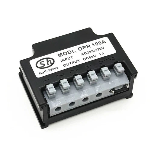 AC200/220V DC90V 1A OGURA power transformer OPR 109A Half Wave Rectifier module