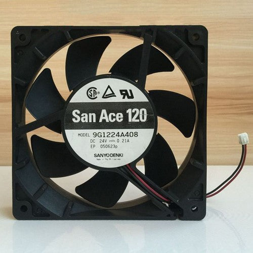 One For SANYO  9G1224A408 San Ace120 24V 0.21A cooling fan Free Shipping