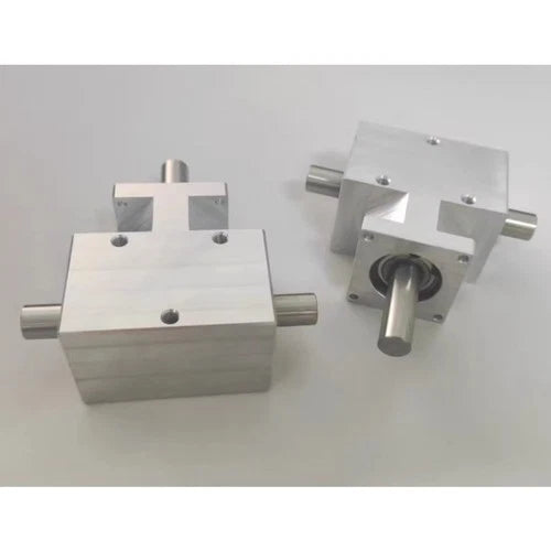 1PC 1:1 90° Commutator Right Angle Transmission Reversing Helical Bevel Gearbox