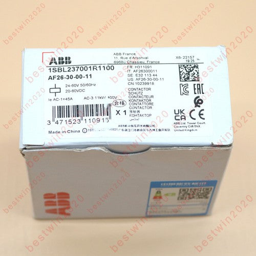 ABB AF26-30-00-11 AF26300011 24-60V  FREE SHIP