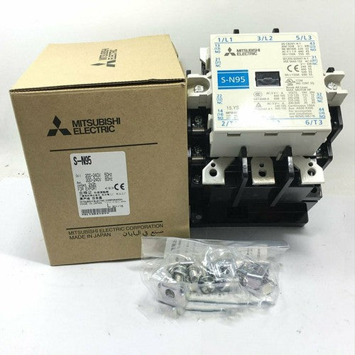ONE  Mitsubishi SN95 Magnetic Contactor 200VAC free shipping