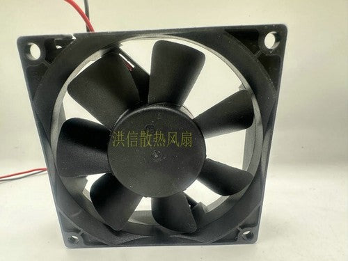 1 PCS ADDA Fan AQ0824HB-A71GL DC24V 0.17A 8025 8CM 2 wire cooling fan