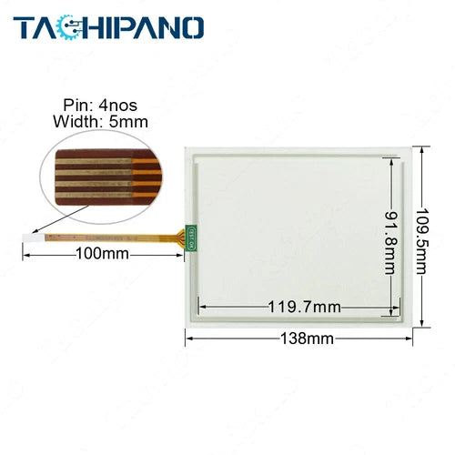 for 6AV6642-0DA01-1AX1 OP177 with Keyboard+ Touch Screen +Display Plastic House