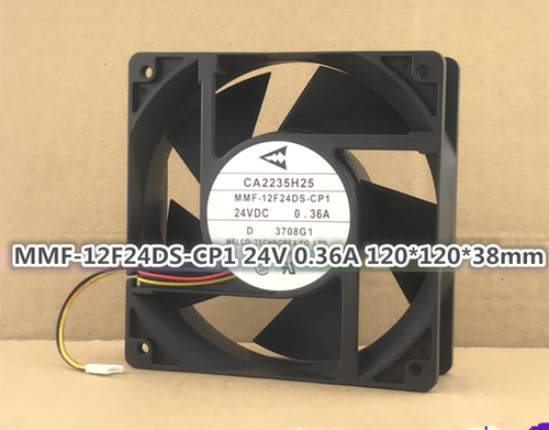 Mitsubishi FR-A800 inverter fan CA2235H25 MMF-12F24DS-CP1 24V 0.36A 12038 3-pin