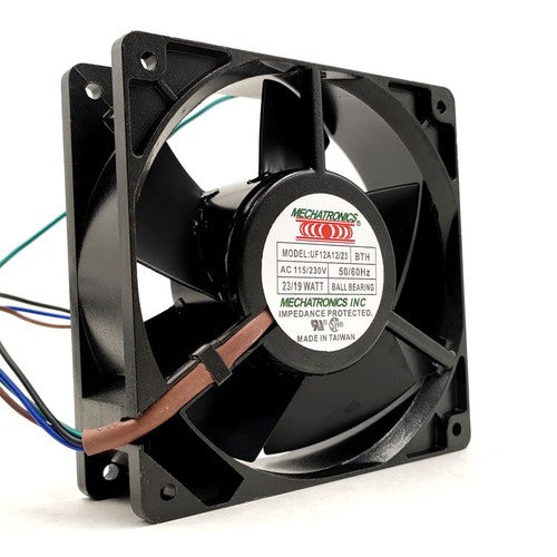 1 PCS MECHATRONIC Fan UF12A12/23 BTH AC 115/230V 12038 12CM 23/19W 4 wire