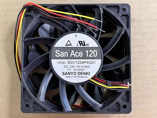 1pc  model: 9GV1224P4G01 cooling fan  24v 0.84A 4-wire