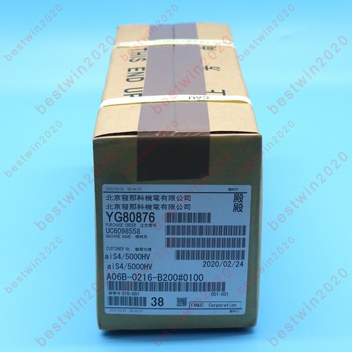 For Fanuc A06B-0216-B200#0100  servo motor One year warranty