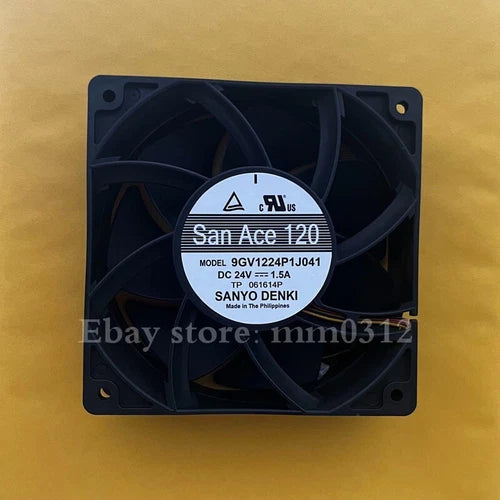 1X   4-wire inverter cooling fan 9GV1224P1J041 24V 1.5A 12038 12CM