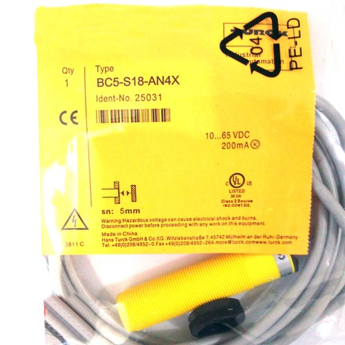For TURCK BC5-S18-AN4X 25031 Inductive sensor NPN