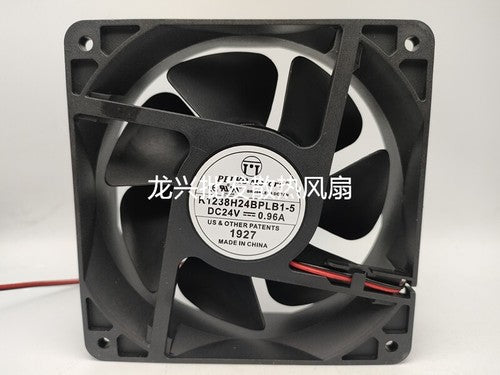 1 pcs PELKO Motors Fan K1238H24BPLB1-5 24V 0.96A 12CM 12038 2 wire cooling fan
