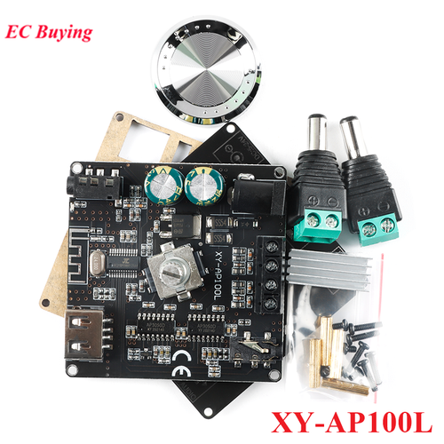 AP100L AP100H 100W Power Stereo Amplifier Board Bluetooth 5.0 AUX Digital Amp