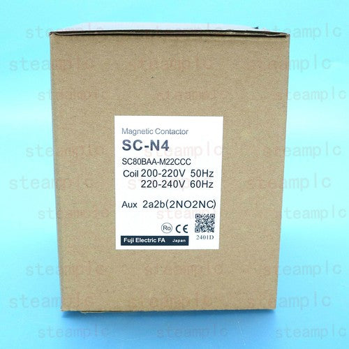 One  AC contactor For Fuji SC-N4 (80) 220VAC Free Shipping