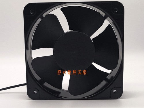 1 PCS CF CHEN FENG Fan CF20060A2HBL AC 220-240V 20060 20CM 2 Wire Aluminum frame