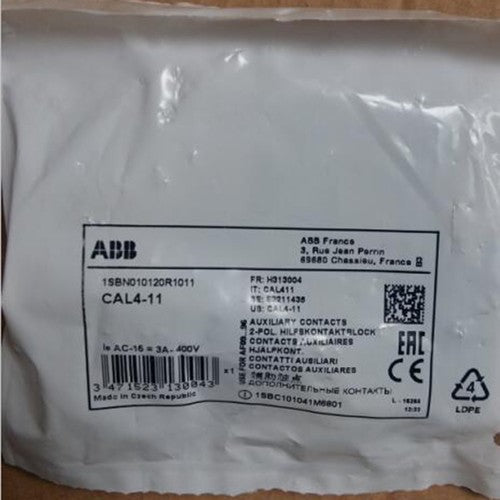 ABB CAL4-11 Contactor Auxiliary Contact  #