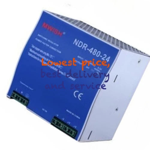 1PCS FOR   AC to DC track switching power supply  NDR-480-24 V20A480W
