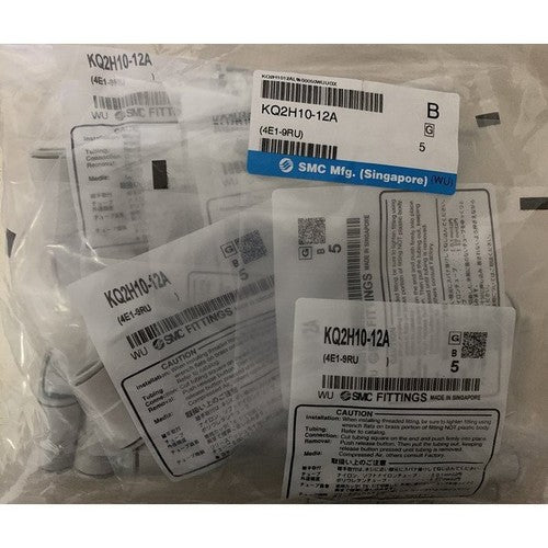 1Bag/5pc  SMC KQ2H10-12A KQ2H10-12A Fittings Free shipping
