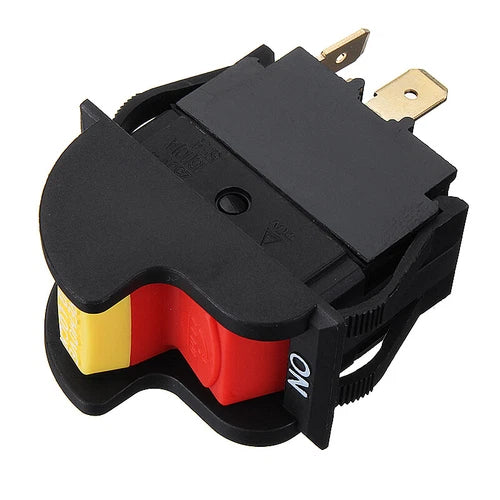 1PC 20/12A 125/250VAC   HY7 Remove To Lock 4 Pins Power On Off Toggle Switch