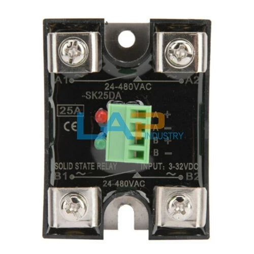 1Pcs For  BERM-SK25DA   single phase solid state relay dual channel control