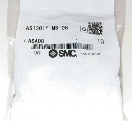 10 PC  SMC speed control valve AS1301F-M5-06 Free shipping