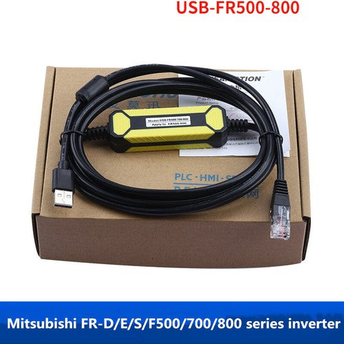 for Mitsubishi FR-D/E/S/F500/700/800 series inverter debugging programming cable