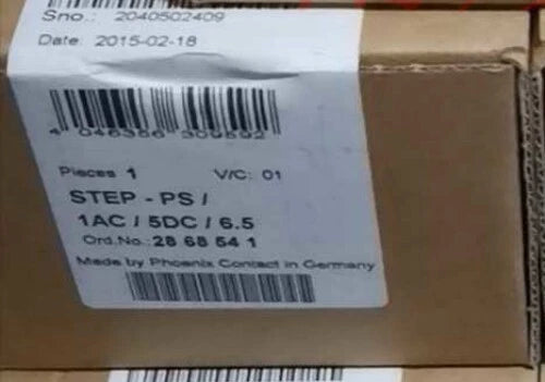 Phoenix Contact STEP-PS/1AC/5DC/6.5 2868541 Switching Power Supply #P