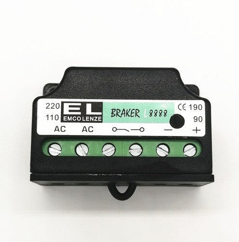 EL EMCO LENZE BRAKER L8888 full-wave motor brake rectifier 220/110 190/90