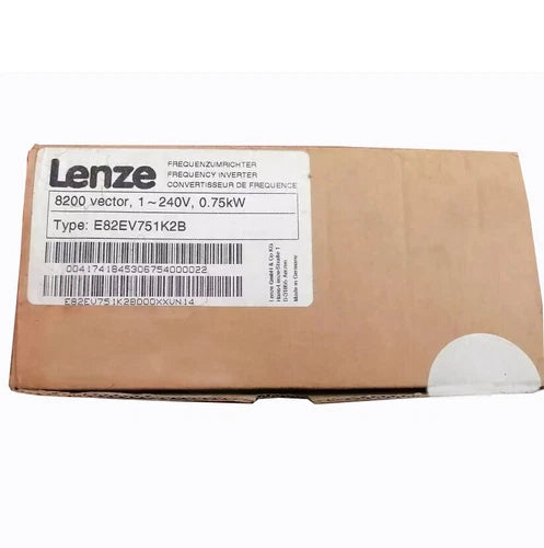 1 PC E82EV751K2B  LENZE E82EV751_2B Inverter Vector 0.75kW E82EV751-2B