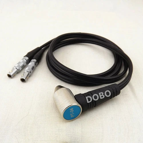 1X PT-04 - 10MHz 4mm 0.7-12mm Miniature Transducer Stock Ultrasonic Twin Probe