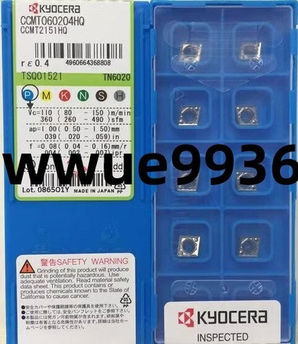 10Pcs/BOX Kyocera CCMT060204HQ TN6020 CCMT2151HQ Carbide Inserts Turning Blade