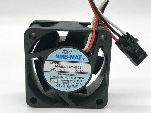 1 pcs NMB Fan 1608KL-05W-B59 DC24V 0.11A 3 Pin For FUNAC A90L-0001-0528/70