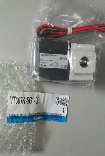one  SMC solenoid valve VT307K-5G1-01 Free shipping