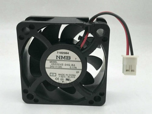 1 PCS NMB Fan 05020VE-24Q-BA DC 24V 0.17A 50*20MM 2 Pin