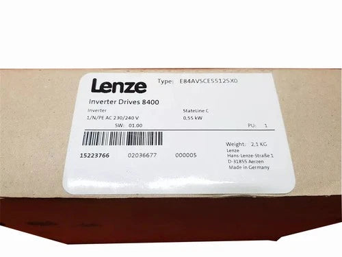1 PC E84AVSCE5512SX0  LENZE Inverter E84AVSCE5512SX0