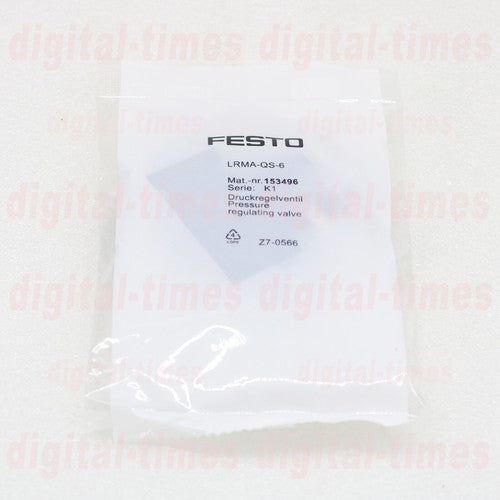 1PC  FESTO Pressure regulating valve LRMA-QS-6 153496 Fast Ship#LJ