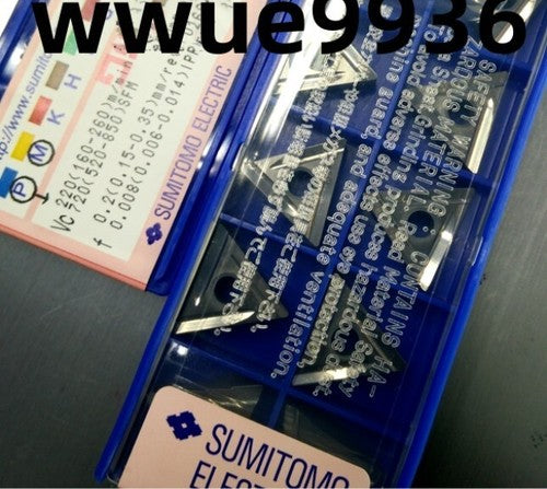 10pcs/Box Sumitomo TNMG160404R-UM T1500A Turning Blade Carbide Inserts