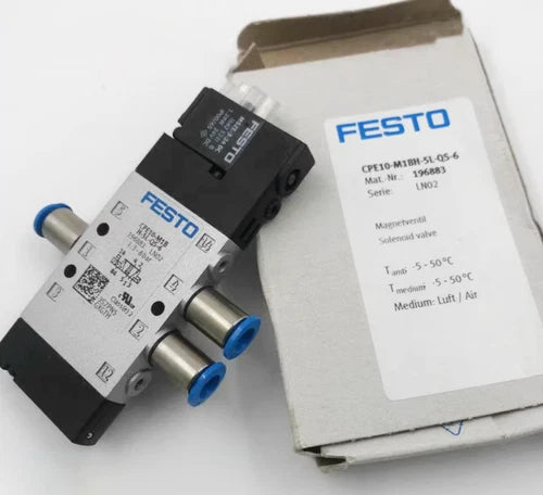 1PC ONE FOR solenoid valve  CPE10-M1BH-5L-QS-6 196883