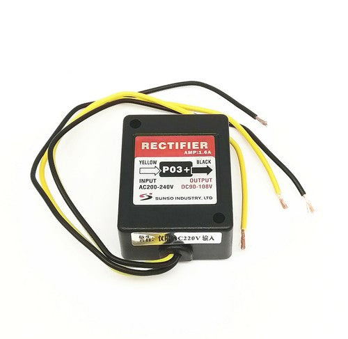 SUNSO RECTIFIER P03+ AC200~240V DC90~108V 1.6AMP Rectifier Motor Brake Device
