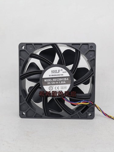 1 PCS SHLF Fan RB1238H12B-6 12V 1.6A 12038 12cm Brushless fan Large air volume