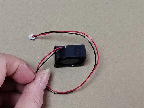 1pcs 3D projector Miniature fan 2pin D02X-12TS1 12V 0.03A 2510 25mm