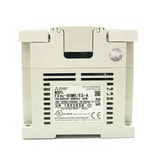 1PCS Mitsubishi FX3U-80MR/ES-A FX3U80MRESA In Box - Free Shipping