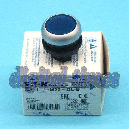 1PC  Eaton M22-DL-B M22DLB moeller Blue button head Free ship#LJ