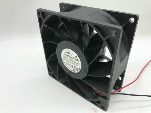 1 PCS SNOWFAN Fan YY9238M24B DC 24V 0.30A 92*38MM 2 Wire cooling fan