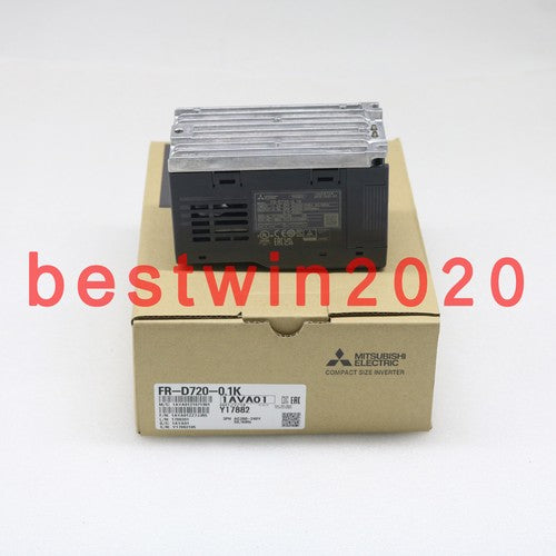 1PC  Mitsubishi in box Inverter FR-D720-0.1K One year warranty