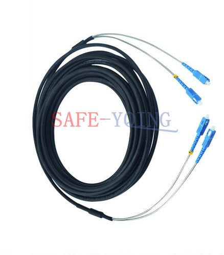 1PCS 20M 2 Strand Field Fiber Patch Cord SC to SC SM 9/125 Duplex
