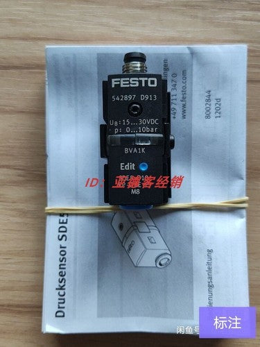 1 pcs FESTO SDE5-D10-FP-Q6E-P-M8 pressure sensor 542897