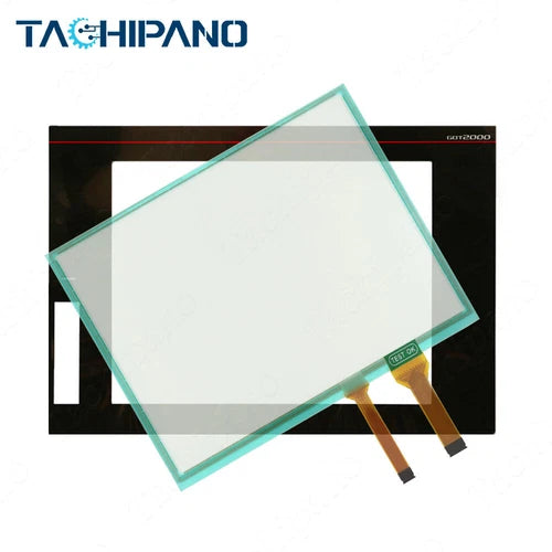 1SET  for GT2710-STBA HMI  10.4 inch Panel Glass with Overlay Touch Screen