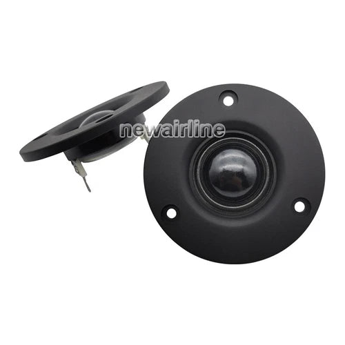 2pcs  Silk Film Tweeter Treble Speaker Audio Loudspeaker 74mm 3" inch 4/6Ohm 20W