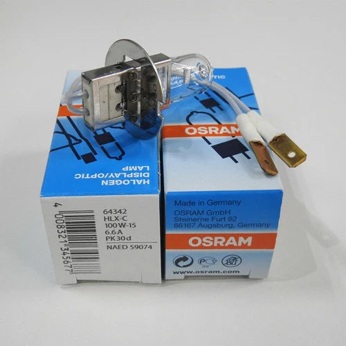1X Airport Runway Lamp 15.2V100W PK30d Scanner Bulb   64342 HLX-C 6.6A 100W-15
