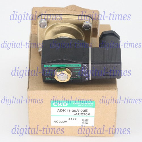One For CKD  ADK11-20A-02E-AC220V Solenoid valve In Box Free Shipping