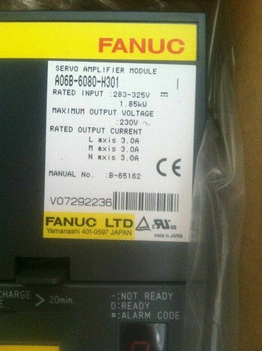 For FANUC A06B-6080-H301  Servo Amplifier Free Shipping